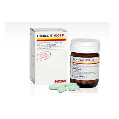 THIOCTACID 600 mg HR 30 film kaplı tablet (Тиоктовая кислота)