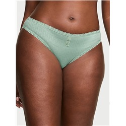 The Lacie Lace-Waist Bikini Panty