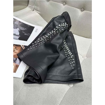 Распродажа шорты натуральная кожа люкс