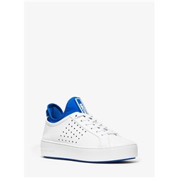 MICHAEL MICHAEL KORS Ace Leather and Scuba Sneaker