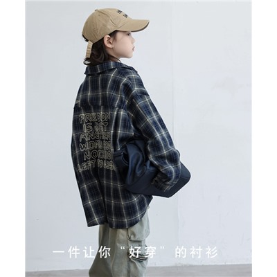 Хлопковая рубашка для мальчиков