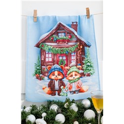 Набор полотенец Любимые сказки Деда Мороза