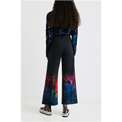 Pantalón arty pata ancha