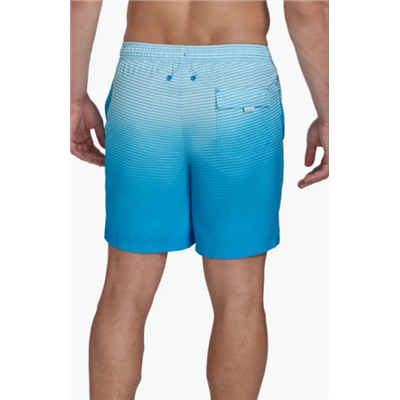 Graphite Stripe Core Volley Swim Trunks Calvin Klein