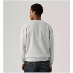 Model is 6'1", Waist 29", Wearing a Size M Relaxed Graphic Crewneck Sweatshirt
