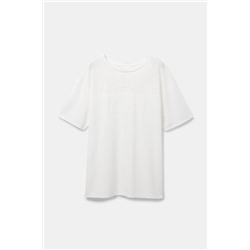 Camiseta rejilla geométrica