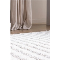 Vivre Bubble Halı - Bej - 80x300 cm