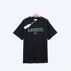 Хлопковая футболка унисекс  (2 цвета) ЛАКОСТ*Е