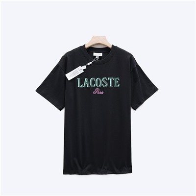 Хлопковая футболка унисекс  (2 цвета) ЛАКОСТ*Е