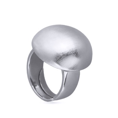 Кольцо 2см Геометрия (покрытие матовый родий), Есть комплект