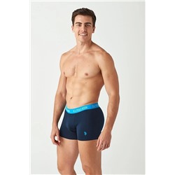U.S. Polo Assn. Erkek Lacivert 2 Li Boxer 80372