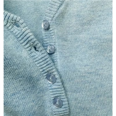 Женская трикотажная кофта на пуговицах