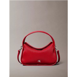 Rib Top Flap Bag