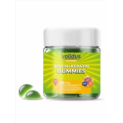 Biotin-Keratin 60 PCS Validus