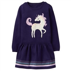 Unicorn Sweater Dress
