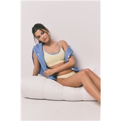 Sujetador top Seamless amarillo floral