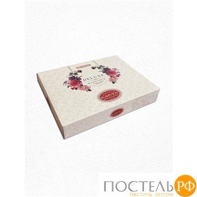 Постельное белье "Карвен" DELUXE ранфорс 1,5 спальн. (Sweetness anhtracite)