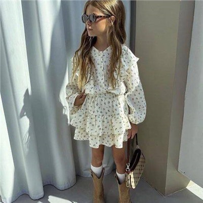 Летнее платье для девочки. Тренд 2026 г