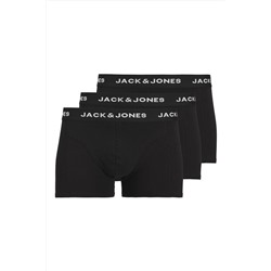 Jack & Jones Jacanthony Trunks 3'lü Siyah Boxer 12171944