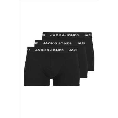 Jack & Jones Jacanthony Trunks 3'lü Siyah Boxer 12171944