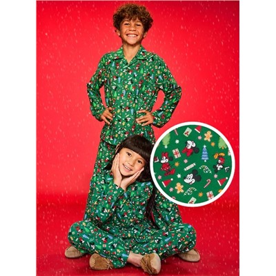 Old Navy x Disney Gender-Neutral Button-Front Graphic Pajama Set for Kids