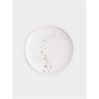 Сервиз обеденный, 6 перс, 18 пр, фарфор F, белый, Цветы, Gentle garden