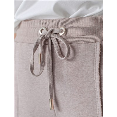 Брюки прямые из премиального футера двухнитки с эластаном