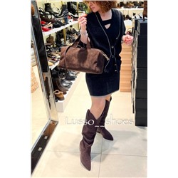 Сапоги шоколад байка