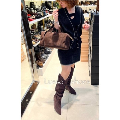 Сапоги шоколад байка