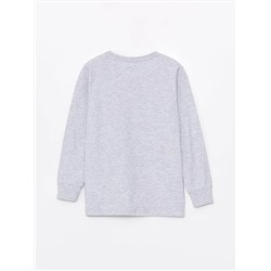 LC Waikiki Bisiklet Yaka Baskılı Uzun Kollu Erkek Çocuk Pijama Takımı, LCW Kids                                            
                                            Bisiklet Yaka Baskılı Uzun Kollu Erkek Çocuk Pijama Takımı