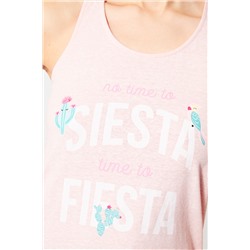 Camiseta de tirantes Fabian Rosa empolvado