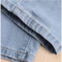 Женские джинсы из эластичного хлопка с высокой талией