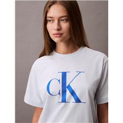 Monogram Logo Boxy T-Shirt