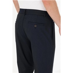 Erkek Lacivert Kanvas Pantolon