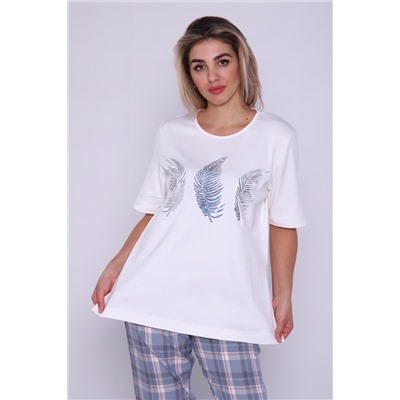 Футболка женская белая 97
