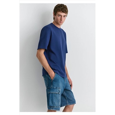 Mavi Hamburg Mv91 Street İndigo Mavisi Jean Şort 0410681-89815