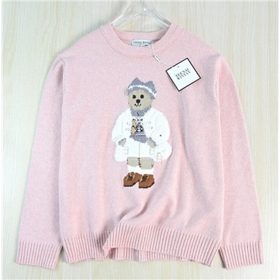 Женский повседневный вязаный свитер с длинным рукавом TEENA*I WINTA*N