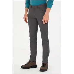 Erkek Antrasit Kanvas Pantolon