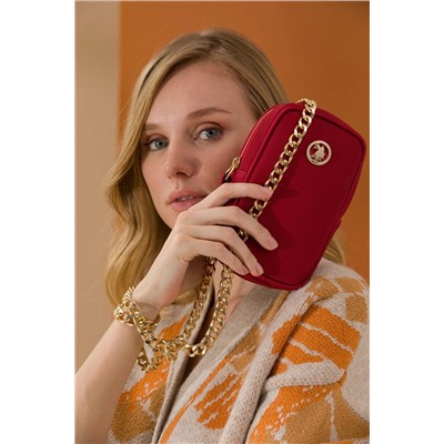 Kadın Kırmızı Telefon Çantası