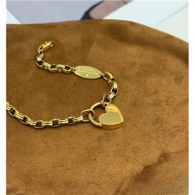 Комплект Pau*l Valentin*e из подвески и браслет покрытый настоящим золотом  Экспорт в Германию