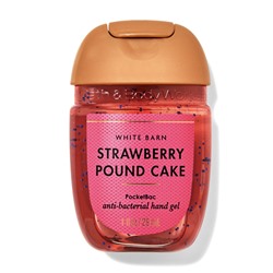 White Barn Strawberry Pound Cake PocketBac Hand Sanitizer