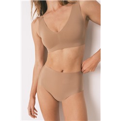 Braga alta clean cut beige
