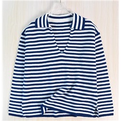 Полосатый повседневный свитер Макс Мар*а