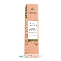 Sanoflore Crème Rosa Fresca - Soin Riche Hydratation Intense BIO 40 ml