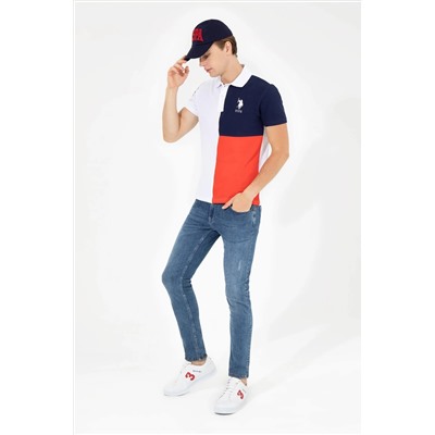 Erkek Beyaz Polo Yaka Tişört