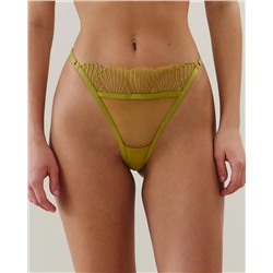 Tanga de tul con bordados