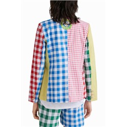 Blazer patchwork cuadros Johnson Hartig