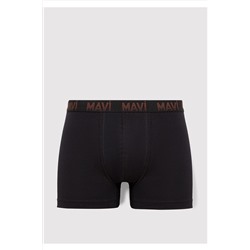 Mavi 3lü Siyah Basic Boxer 0911871-900