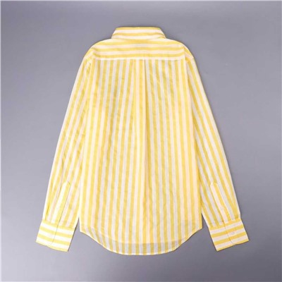 Классическая изысканная повседневная рубашка в полоску РАЛЬ*Ф Л