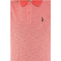 Erkek Nar Çiçeği Polo Yaka Tişört